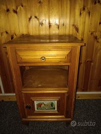 comodino vintage anni '40
