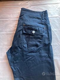 ARMANI Jeans sport nero mai usato Logo EA
