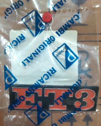 scritta posteriore per 125 primavera ET3 