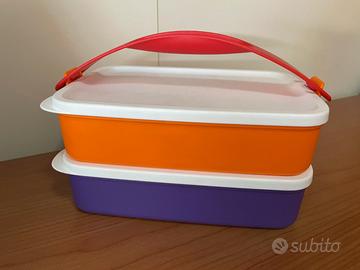 Contenitori rettangolari 900 ml+manico - Tuppeware