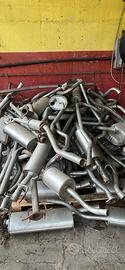 Stock blocco marmitte auto epoca 70-80-90 NUOVE