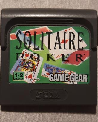 Solitaire Pocker Sega Game Gear