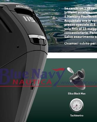 Mercury 115 Cv Efi -nuovo Promo Light Pack (2026)