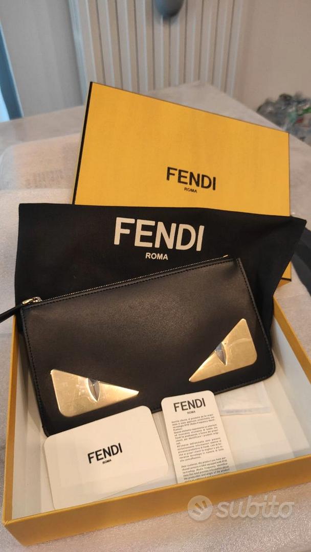 Portafoglio fendi occhi best sale