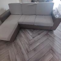 Divano 3 posti con contenitore e letto
