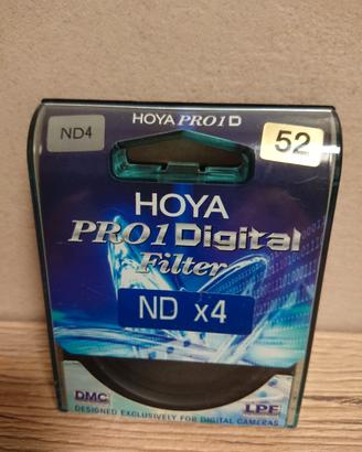 Filtro ND x4 Hoya Pro1Digital 52 mm