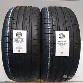 2 gomme 245 40 19 continental a20359