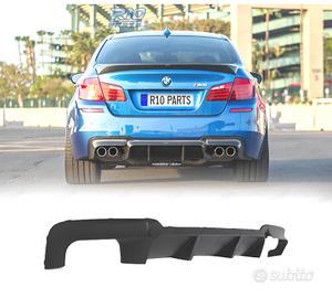 DIFFUSORE BMW F10 F11 LOOK M PERFORMANCE DOPPIA US