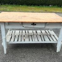 Tavolo da lavoro vintage