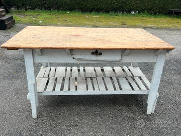 Tavolo da lavoro vintage