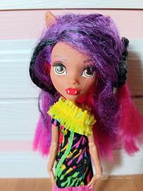 Clawdeen Wolf Elettrifid bambola monster high