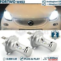 Lampadine LED H4 per SMART FORTWO W453 Luce Bianca