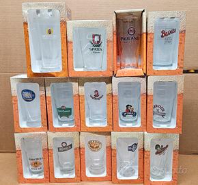 bicchieri birra da collezione 