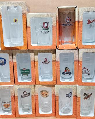 bicchieri birra da collezione 