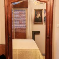 Armadio ad un'anta con specchio metà 1800