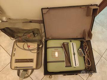 registratori a fogli, vintage