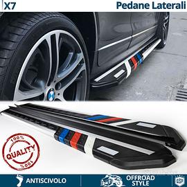 PEDANE LATERALI BMW X7 in Alluminio Stile M Sport