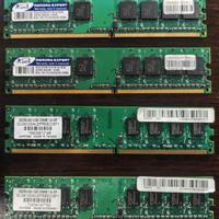 6gb RAM DDR2 667MHZ CL5 PC2-6400U-555 SDRAM