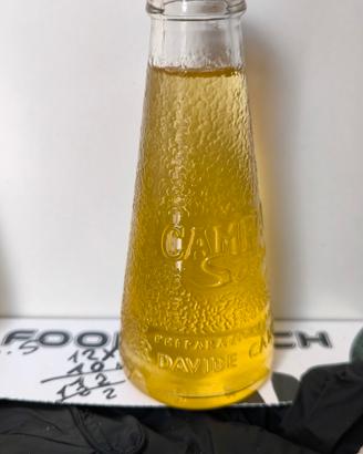 Campari Soda giallo, raro, difetto di produzione 