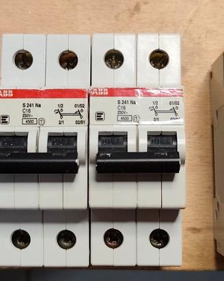 interruttori modulari ABB