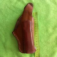 Fondina cuoio marron