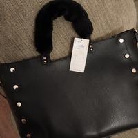 coprimanici borsa in pelliccia sinteticac