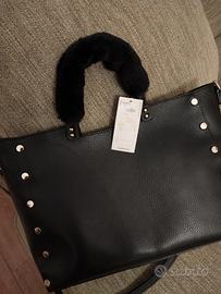 coprimanici borsa in pelliccia sinteticac