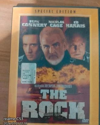 DVD del film d'azione The Rock 