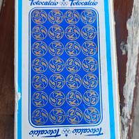 rare carte da gioco Totocalcio 