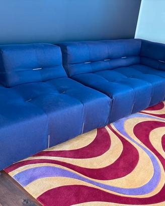 B&B italia Divao TOUFTY TOO in cotone Blu light