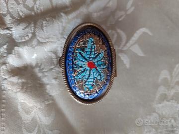 Scatolina vintage con micromosaico