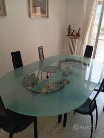 tavolo cristallo ICF