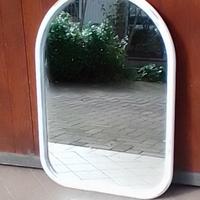 specchio ovale shabby 