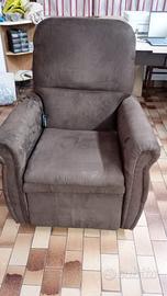 Poltrona Relax Elettrica Reclinabile con Telecoman