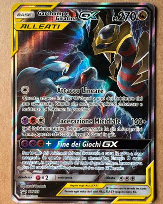 Carta Pokémon Garchomp & Giratina Gx SM193 Promo