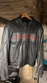 Giacca honda suomy pelle