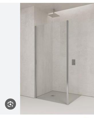 Parete Doccia Fissa con Vetro Temperato 2B