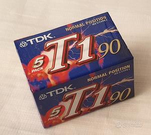 12 audiocassette vuote NUOVE