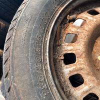 Ruote complete di cerchione e pneumatico