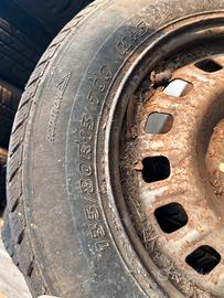 Ruote complete di cerchione e pneumatico