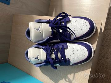 Scarpe ginnastica nike viola bianco