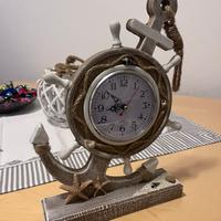 Orologio da mobile a forma di ancora a tema mare