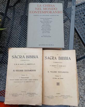 Bibbie 1934 e libro della Chiesa... 