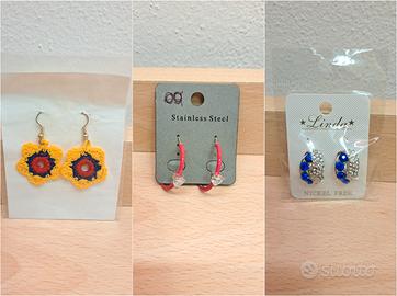 Orecchini nuovi per donna / ragazza - bigiotteria