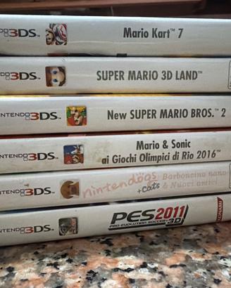 Lotto giochi Nintendo 3ds