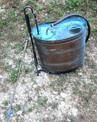 pompa spruzzatore verderame 