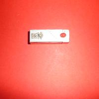 Porta rossetto in argento 800 lavorato anni 50