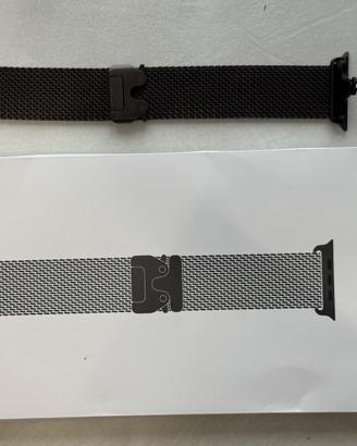 Cinturini Apple Watch Apple Loop milanese titanio