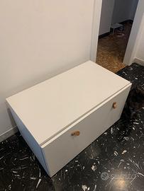 Cassettiera contenitore con ruote