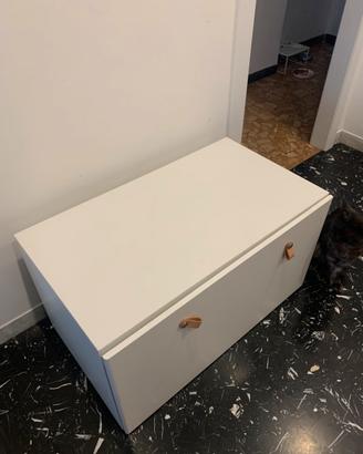 Cassettiera contenitore con ruote